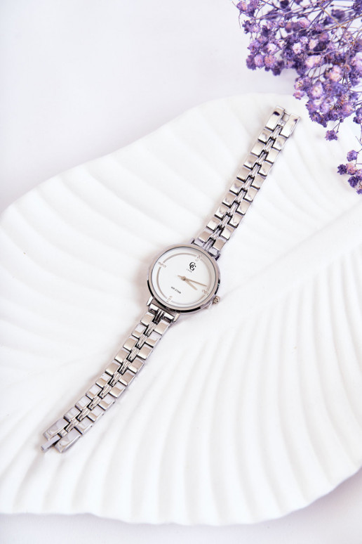 Dameshorloge GG Luxe zilverkleur Dameshorloge GG Luxe zilverkleur