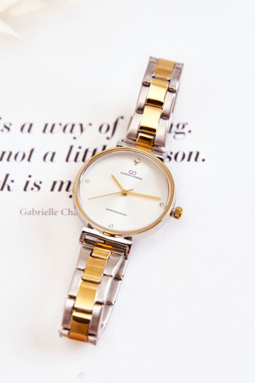 Dames waterdicht horloge Giorgio & Dario goud-zilverkleur