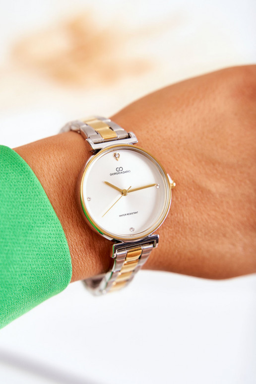 Dames waterdicht horloge Giorgio & Dario goud-zilverkleur Dames waterdicht horloge Giorgio & Dario goud-zilverkleur