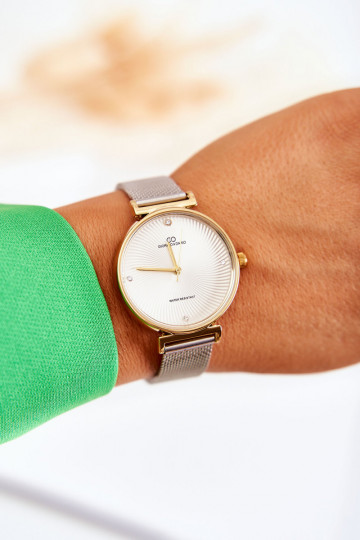 Dames waterdicht horloge Giorgio & Dario goud-zilverkleur 2