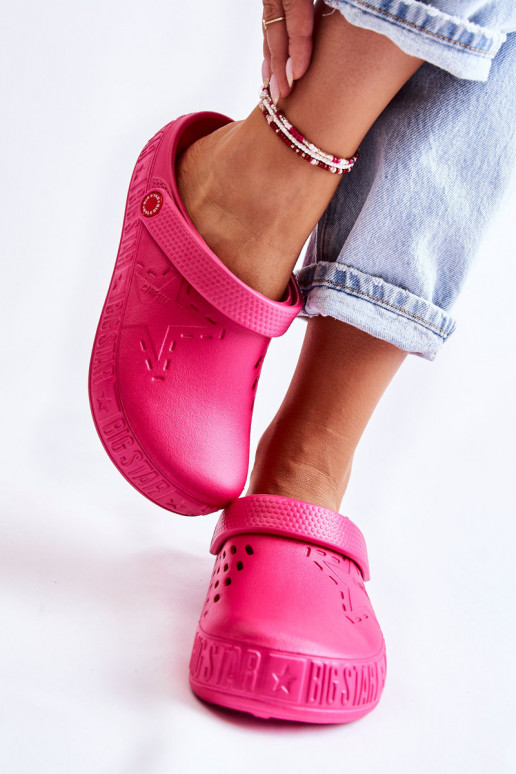 Lichte pantoffels Big Star II275007 roze Lichte pantoffels Big Star II275007 roze