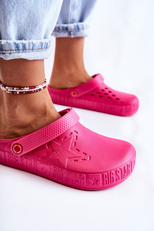 Lichte pantoffels Big Star II275007 roze Lichte pantoffels Big Star II275007 roze