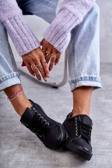 Damescasual schoenen Big Star KK274006 zwart 2