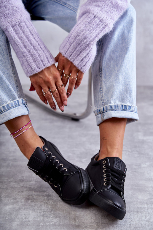 Damescasual schoenen Big Star KK274006 zwart