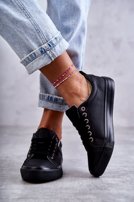 Damescasual schoenen Big Star KK274006 zwart