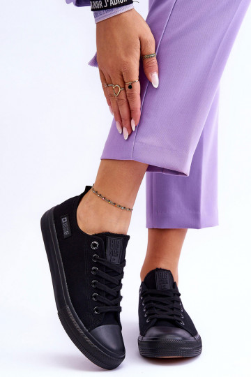 Stoffen vrijetijdsschoenen Big Star KK274009 zwart