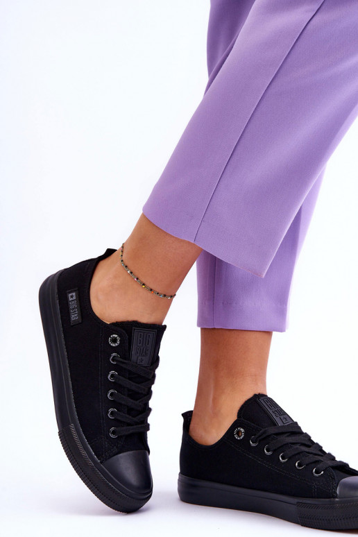 Stoffen vrijetijdsschoenen Big Star KK274009 zwart Stoffen vrijetijdsschoenen Big Star KK274009 zwart