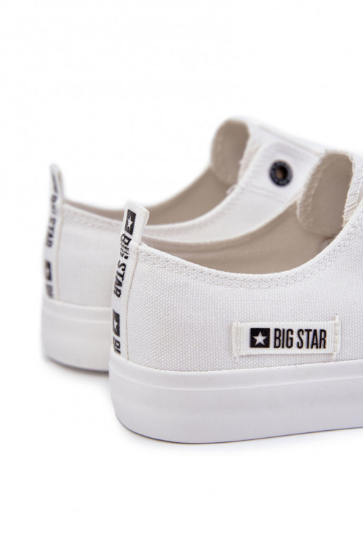 vrijetijdsschoenen Big Star KK174006 witte kleur vrijetijdsschoenen Big Star KK174006 witte kleur