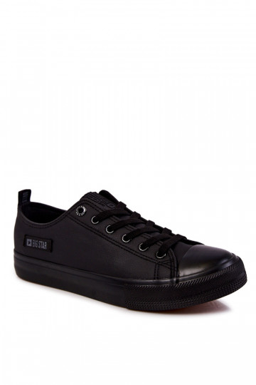 voor heren Lage vrijetijdsschoenen Big Star KK174009 zwarte kleur
