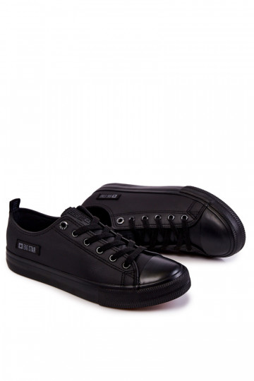 voor heren Lage vrijetijdsschoenen Big Star KK174009 zwarte kleur 2