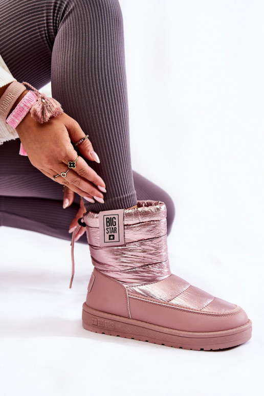 snowboots Big Star II274119 roze