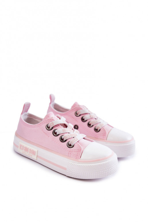 Kindervrijetijdsschoenen BIG STAR KK374072 roze Kindervrijetijdsschoenen BIG STAR KK374072 roze