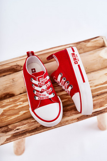 Vrijetijdsschoenen voor kinderen BIG STAR KK374071 rood 2