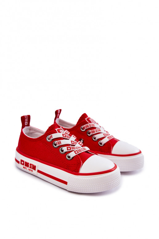 Vrijetijdsschoenen voor kinderen BIG STAR KK374071 rood Vrijetijdsschoenen voor kinderen BIG STAR KK374071 rood