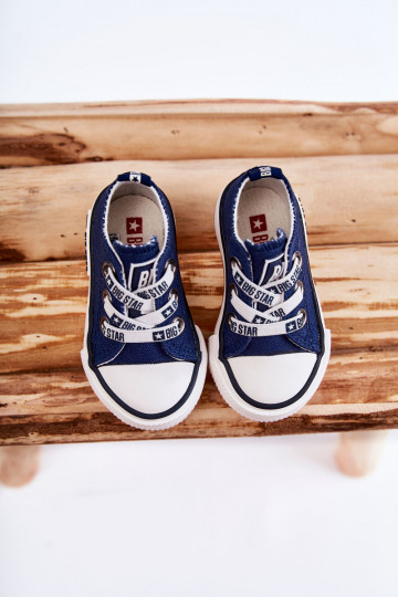 Vrijetijdsschoenen voor kinderen BIG STAR KK374050 donkerblauw 2