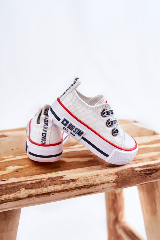 Vrijetijdsschoenen voor kinderen BIG STAR KK374048 wit