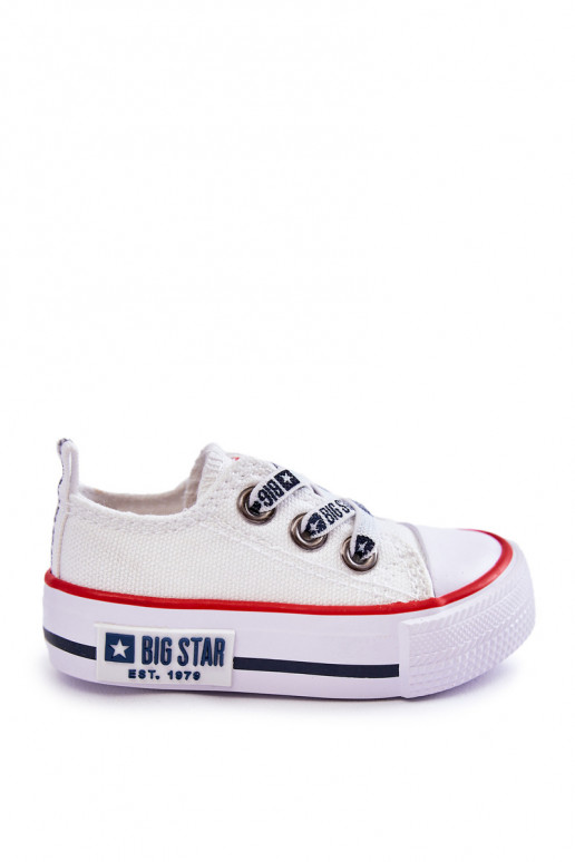 Vrijetijdsschoenen voor kinderen BIG STAR KK374048 wit