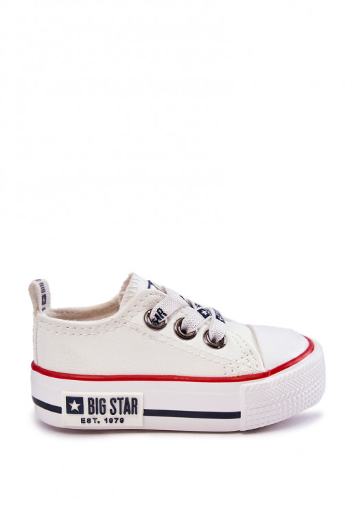 Vrijetijdsschoenen voor kinderen BIG STAR KK374040 wit