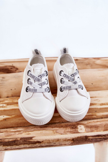 Kindervrijetijdsschoenen BIG STAR KK374058 wit 2