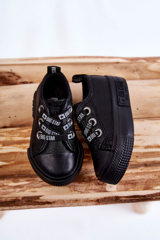 Kindervrijetijdsschoenen BIG STAR KK374059 zwart