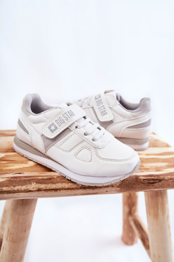 Kindersportschoenen Big Star KK374009 wit