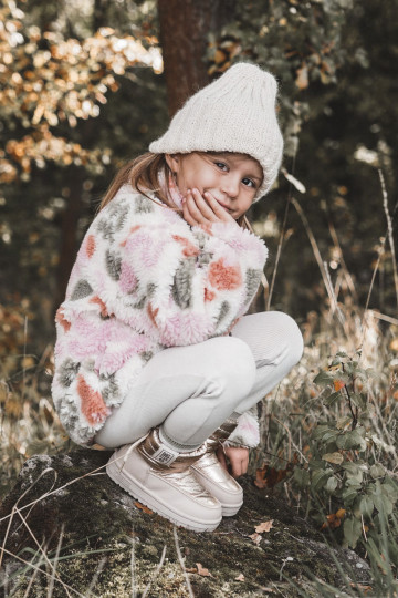 Kindersnowboots Big Star KK374221 beige-gouden kleur 2