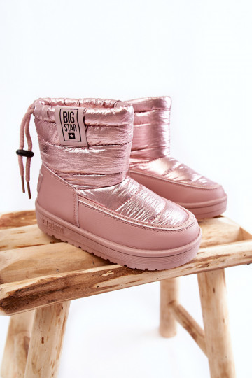 Kindersnowboots Big Star KK374219 roze