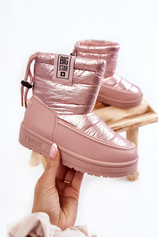 Kindersnowboots Big Star KK374219 roze