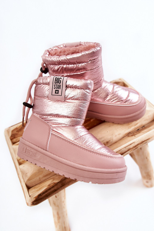 Kindersnowboots Big Star KK374219 roze