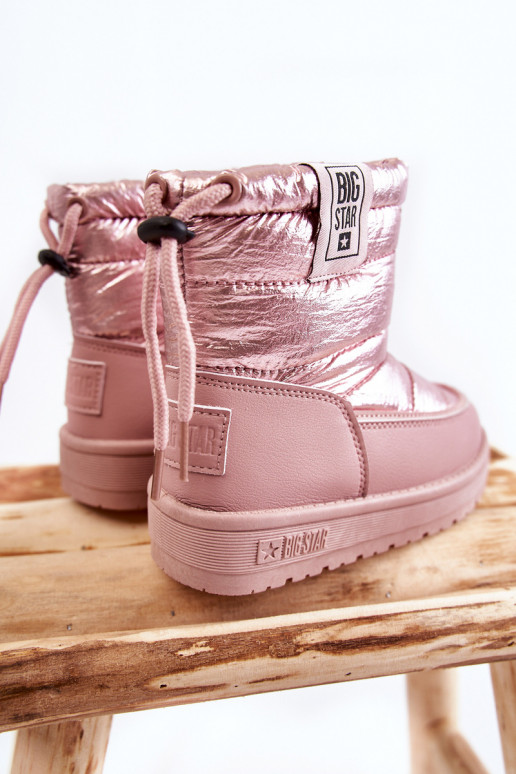 Kindersnowboots Big Star KK374219 roze