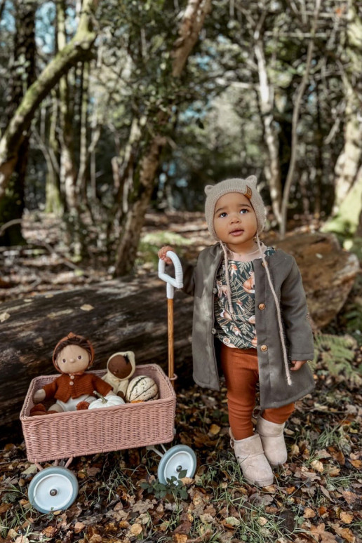 Verwarmde kindersnowboots met linten beige Meriva Verwarmde kindersnowboots met linten beige Meriva