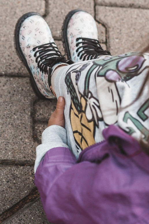 Kinderlaarsjes met glitters en patronen Reggie in diverse kleuren Kinderlaarsjes met glitters en patronen Reggie in diverse kleuren