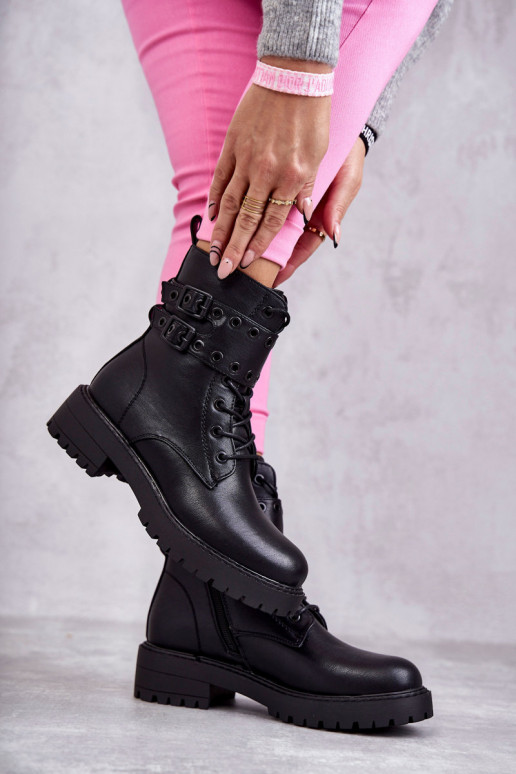 verwarmde laarzen in de zwarte kleur Silvor verwarmde laarzen in de zwarte kleur Silvor