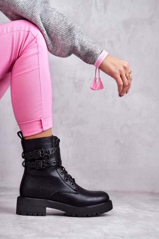 verwarmde laarzen in de zwarte kleur Silvor verwarmde laarzen in de zwarte kleur Silvor