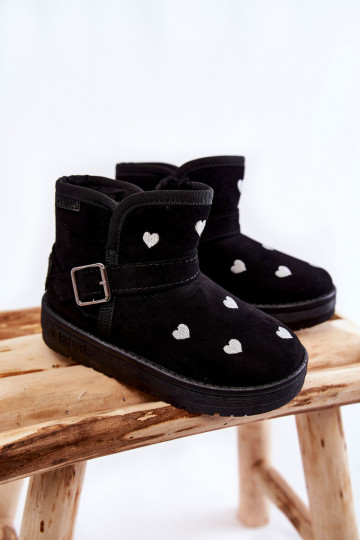 Kindersnowboots Big Star KK374243 zwart