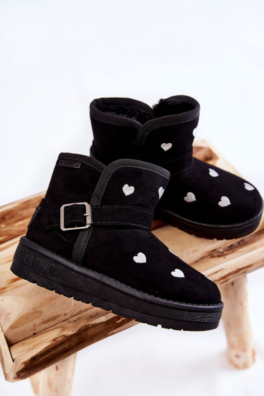 Kindersnowboots Big Star KK374243 zwart Kindersnowboots Big Star KK374243 zwart