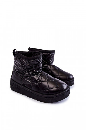 Warme kinderwinterlaarzen Big Star KK374242 zwart 2