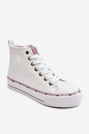 vrijetijdsschoenen met zolen Cross Jeans KK2R4044C witte kleur