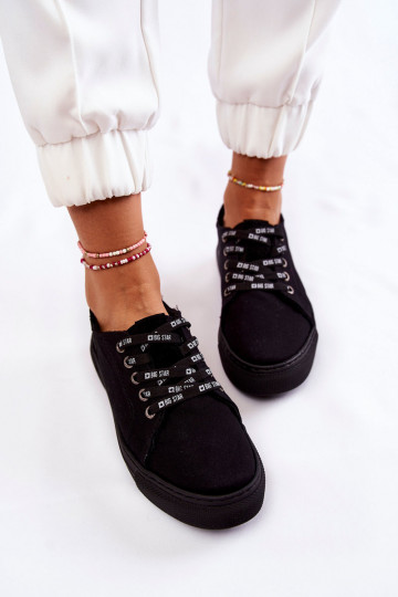 Damesschoenen Memory Foam System Big Star KK276001 zwart 2