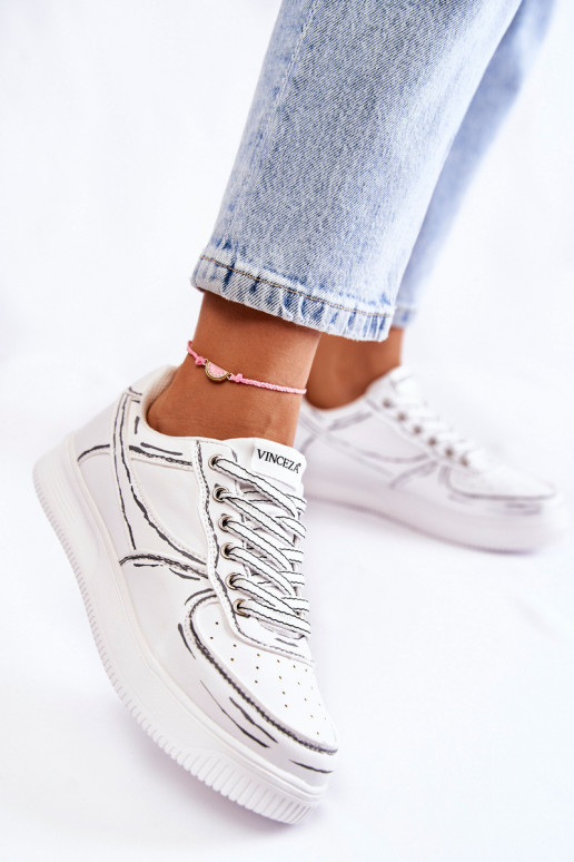 sportschoenen in witte kleur Solveig sportschoenen in witte kleur Solveig