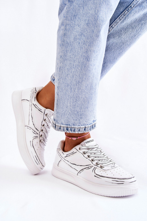 sportschoenen in witte kleur Solveig sportschoenen in witte kleur Solveig