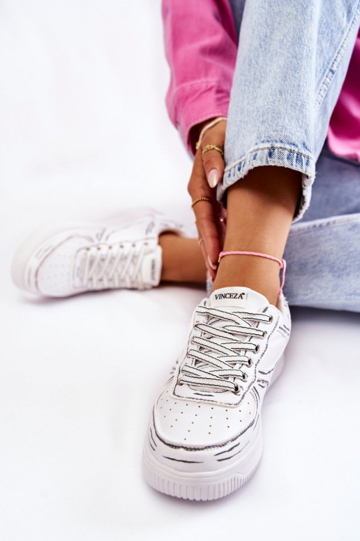 sportschoenen in witte kleur Solveig sportschoenen in witte kleur Solveig