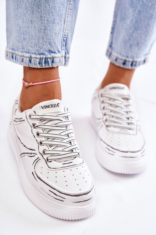 sportschoenen in witte kleur Solveig sportschoenen in witte kleur Solveig