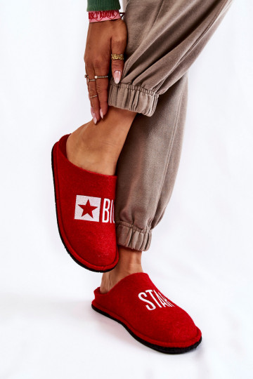 pantoffels Big Star KK276022 rood