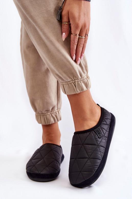 Instappantoffels Big Star KK274606 zwart Instappantoffels Big Star KK274606 zwart