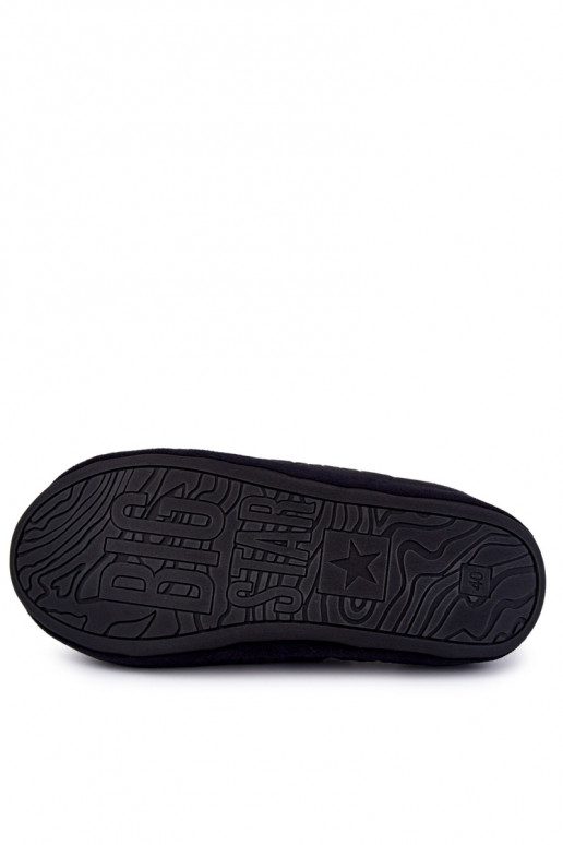 Herenpantoffels Big Star KK174365 zwart Herenpantoffels Big Star KK174365 zwart