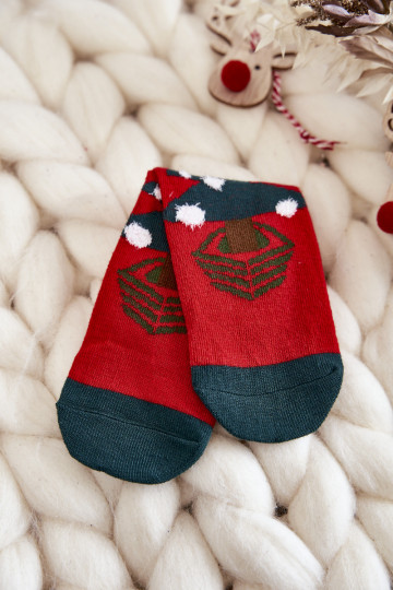 Kinderkerstsokken Kerstboom Cosas Wit-groene kleur 2