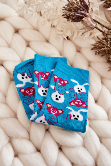 Exclusieve sokken met patroon 5 stuks. Verschillende kleuren 2