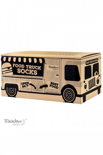 Sokkenset Food Truck Sokkendoos 3 paar