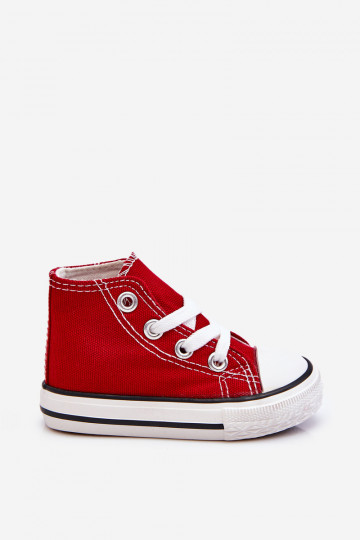 Kinderschoenen met zool Rode kleur Filemon